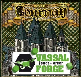 Couverture de l'article : "Tournay" est désormais sur Vassal Forge