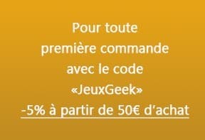 Couverture de l'article : Une remise de 5% chez JeuxGeek