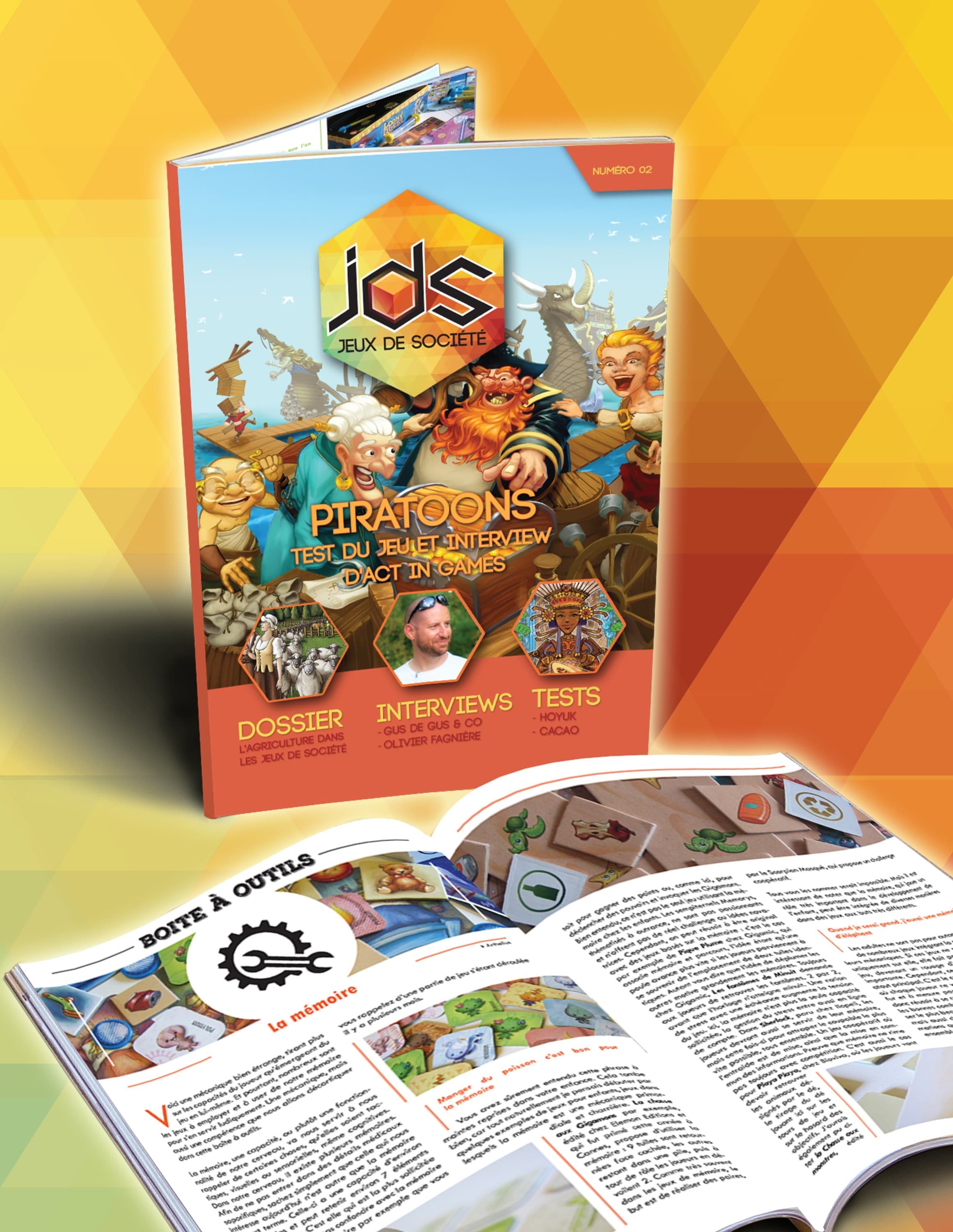 Couverture de l'article : le magazine jds n°2, en téléchargement gratuit