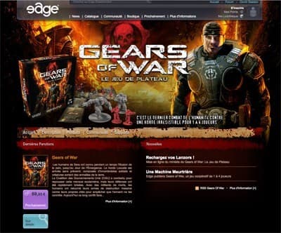 Couverture de l'article : Gears of Wars, le mini site officiel