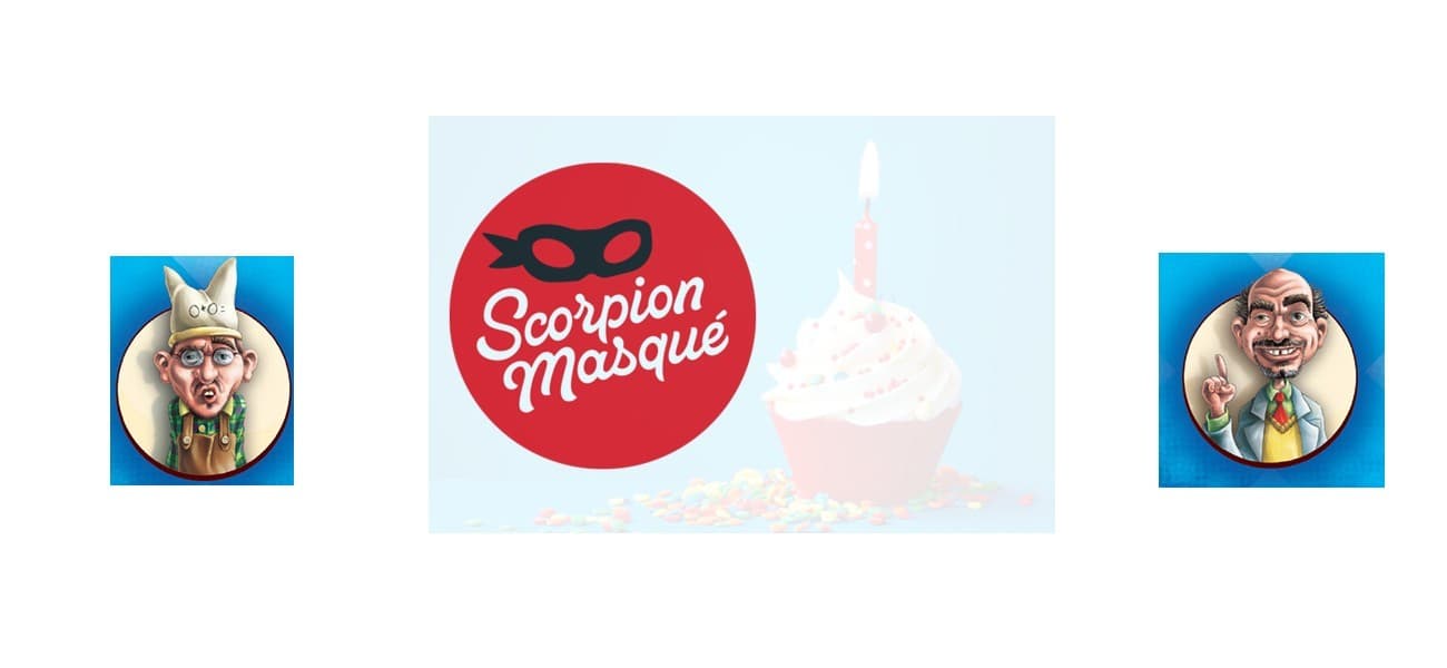 Couverture de l'article : Scorpion Masqué : 10 ans et toutes ses boites ! Fiesta !