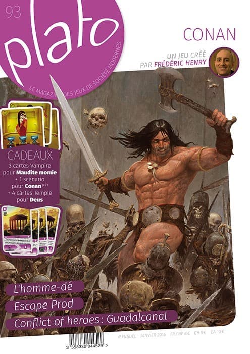 Couverture de l'article : Plato n° 93, un magazine costaud !