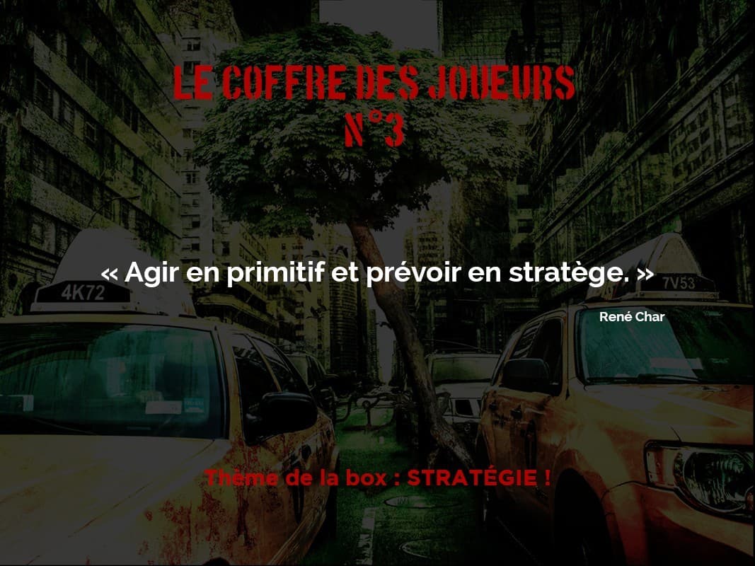 Couverture de l'article : Le Coffre Des Joueurs #3, la stratégie arrive en mai !