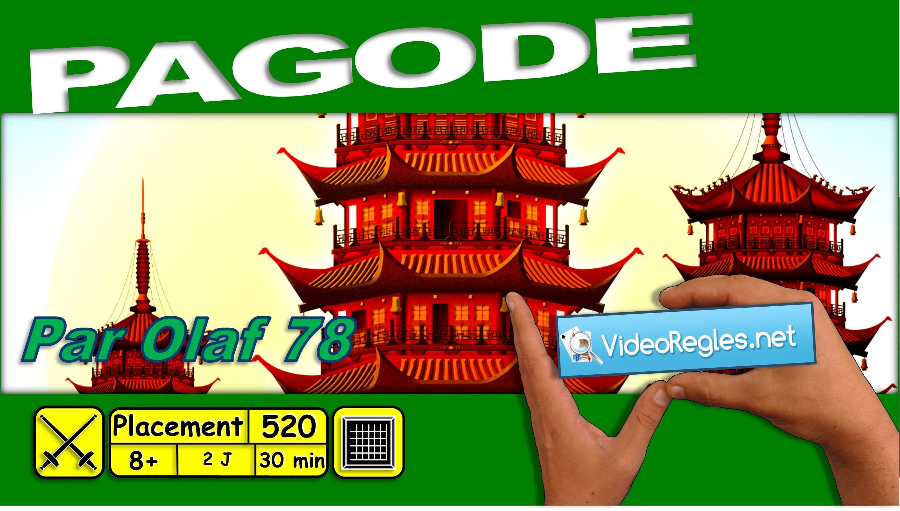 Couverture de l'article : [Videoregles.Net] : Semaine 45. Pagode, Cluedo...