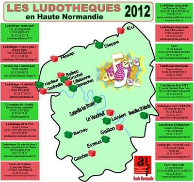 Couverture de l'article : Les ludothèques de Haute-Normandie ont un site