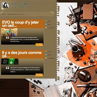 Couverture de l'article : Studio Descartes, le blog