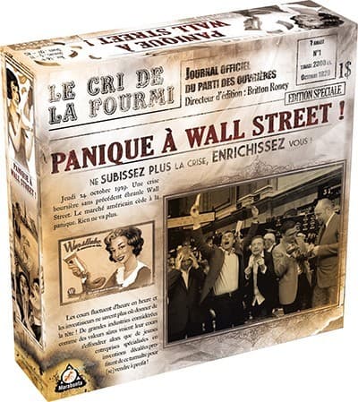 Couverture de l'article : Asmodee et un concours Panique à Wall Street
