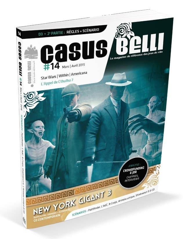Couverture de l'article : Casus Belli #14 dispo !