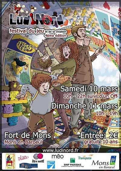 Couverture de l'article : Ludinord 2012 : les chti jeux