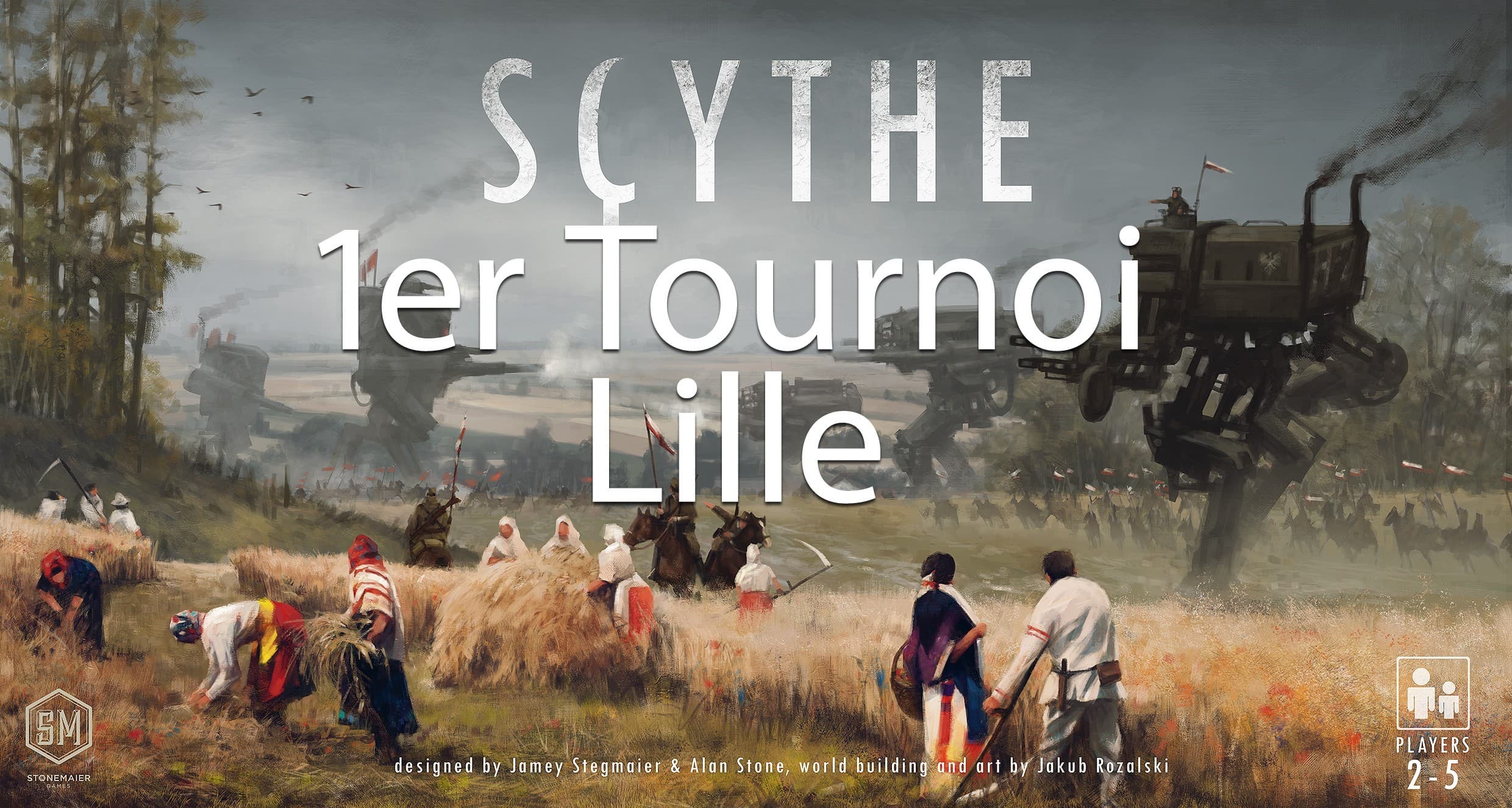 Couverture de l'article : 1er tournois de Scythe !
