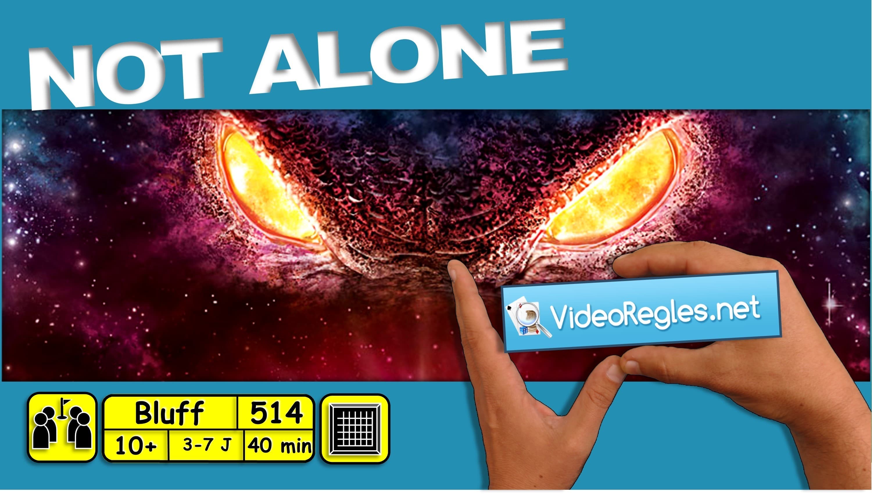 Couverture de l'article : [Videoregles.Net] : S 42. Not Alone + Game Over Deluxe