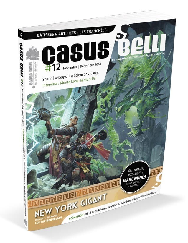 Couverture de l'article : Casus Belli #12 est dispo !
