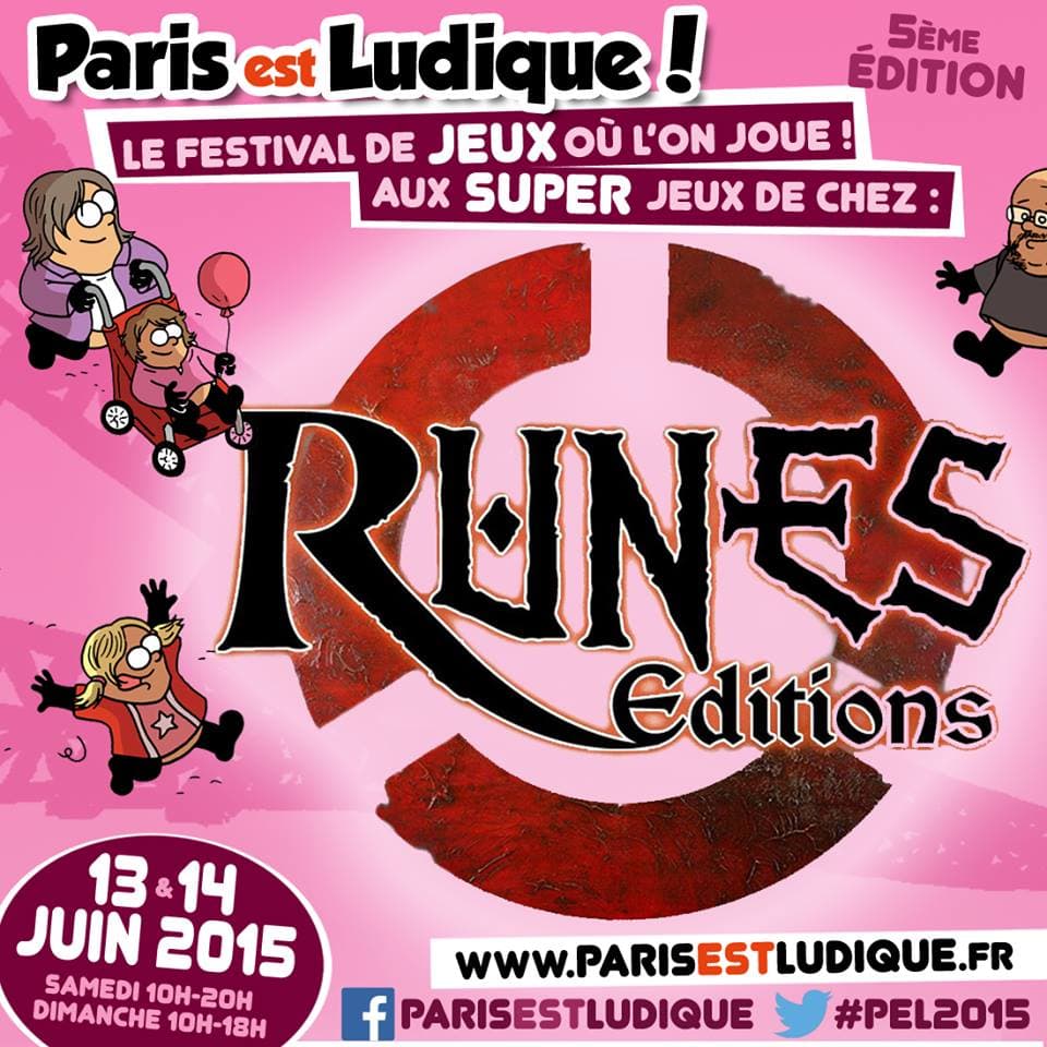 Couverture de l'article : runes editions à paris est ludique