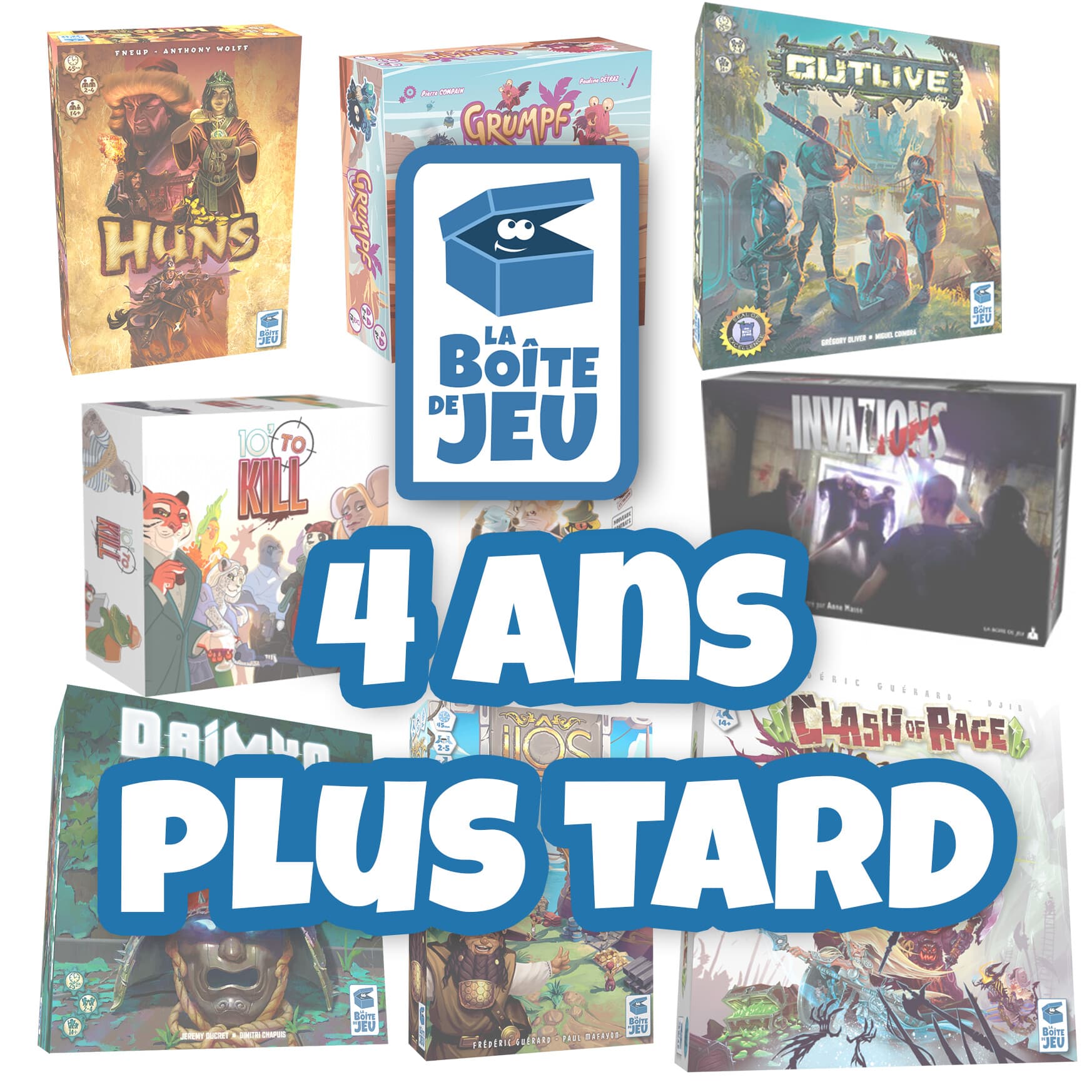 La boite de jeu - 4 ans plus tard