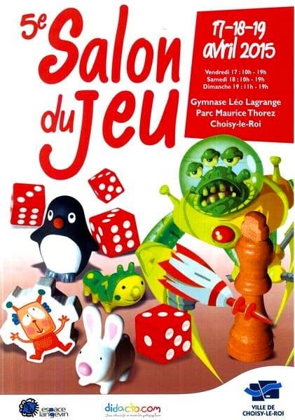 Couverture de l'article : 5eme salon du jeu de Choisy-le-Roi