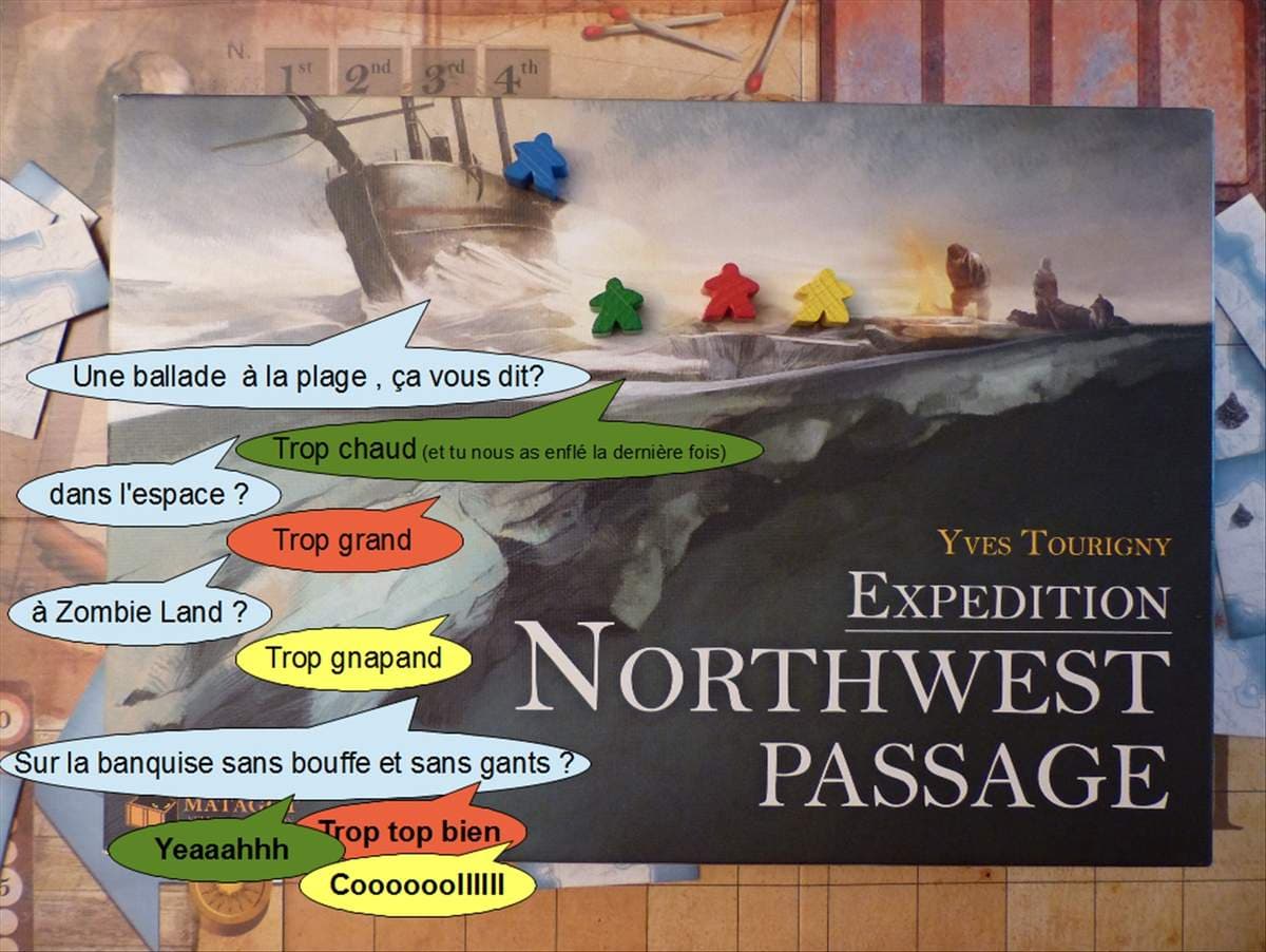 Couverture de l'article : Meeple toi-même/Northwest Passage : Les rois de la glisse
