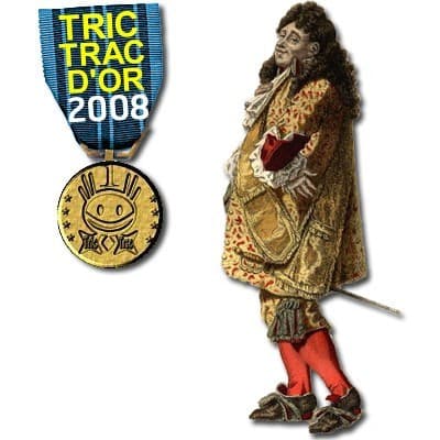 Couverture de l'article : Tric Trac d'Or 2008 à Bourges !