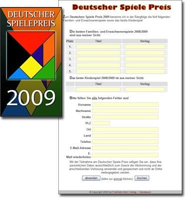 Couverture de l'article : Deutscher Spiele Preis, les votes sont ouverts !