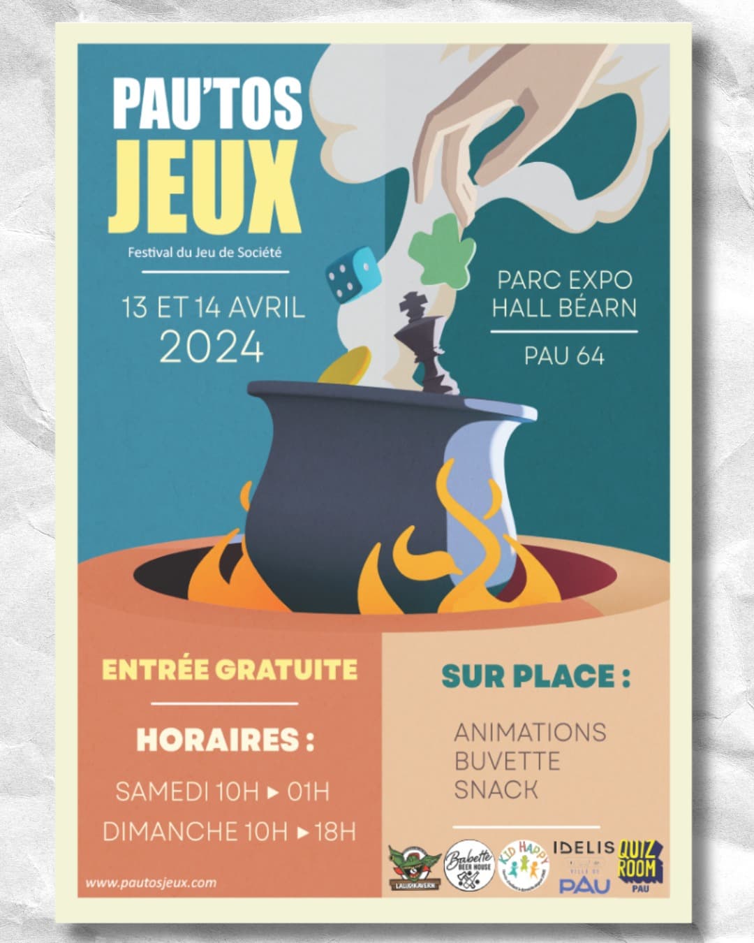 Couverture de l'article : Podcast - Interview Paul Henri Argiot/Pau'Tos Jeux 2/5