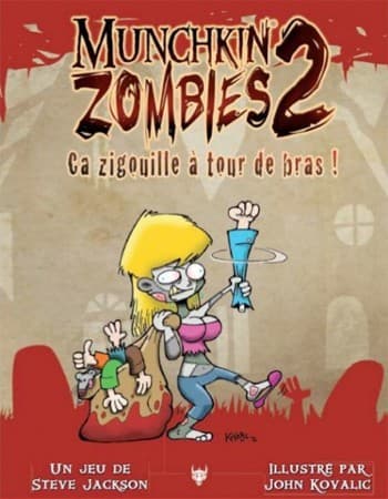 Munchkin Zombie 2, l'extension qui zigouille