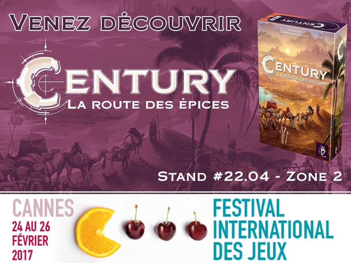 Couverture de l'article : Century - La route des épices en démo à Cannes!