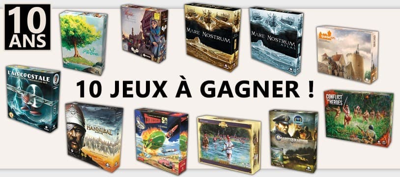 Concours Tric Trac pour les 10 ans d'ASYNCRON games