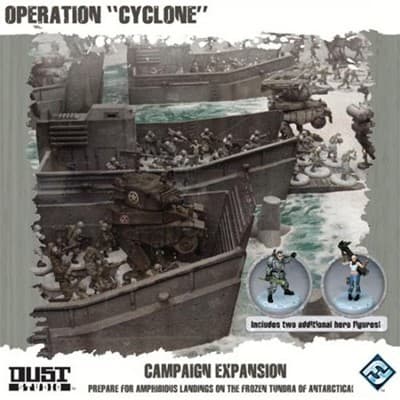 Couverture de l'article : Opération Cyclone, la première extension pour Dust tactics
