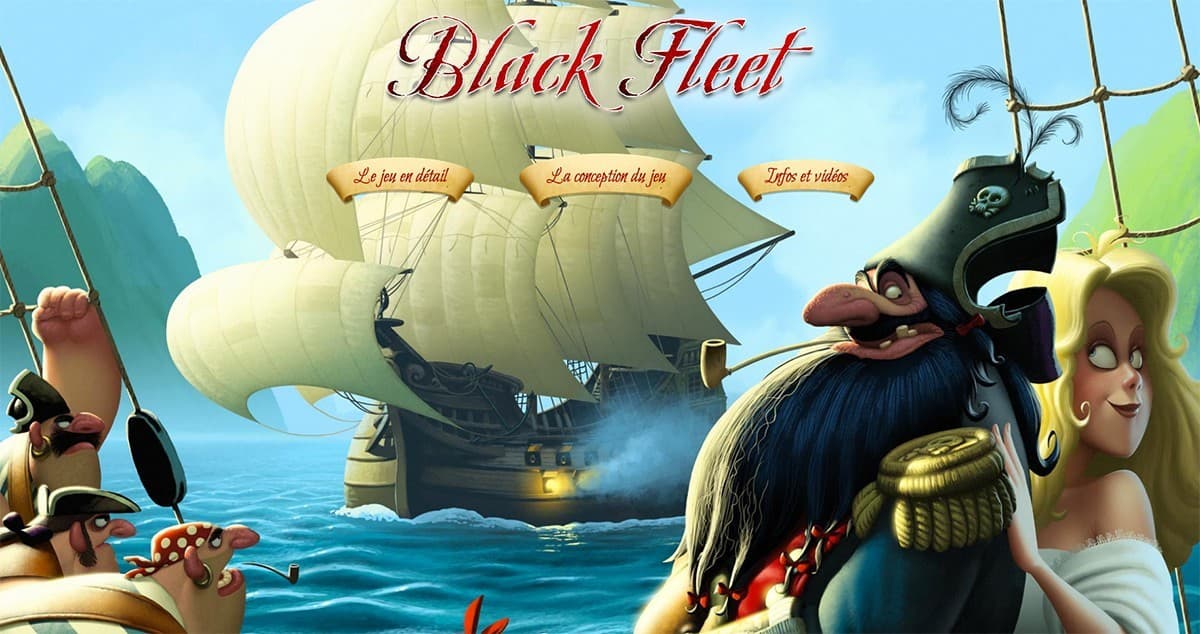 Couverture de l'article : Black Fleet, le site web et l'interview de Croc