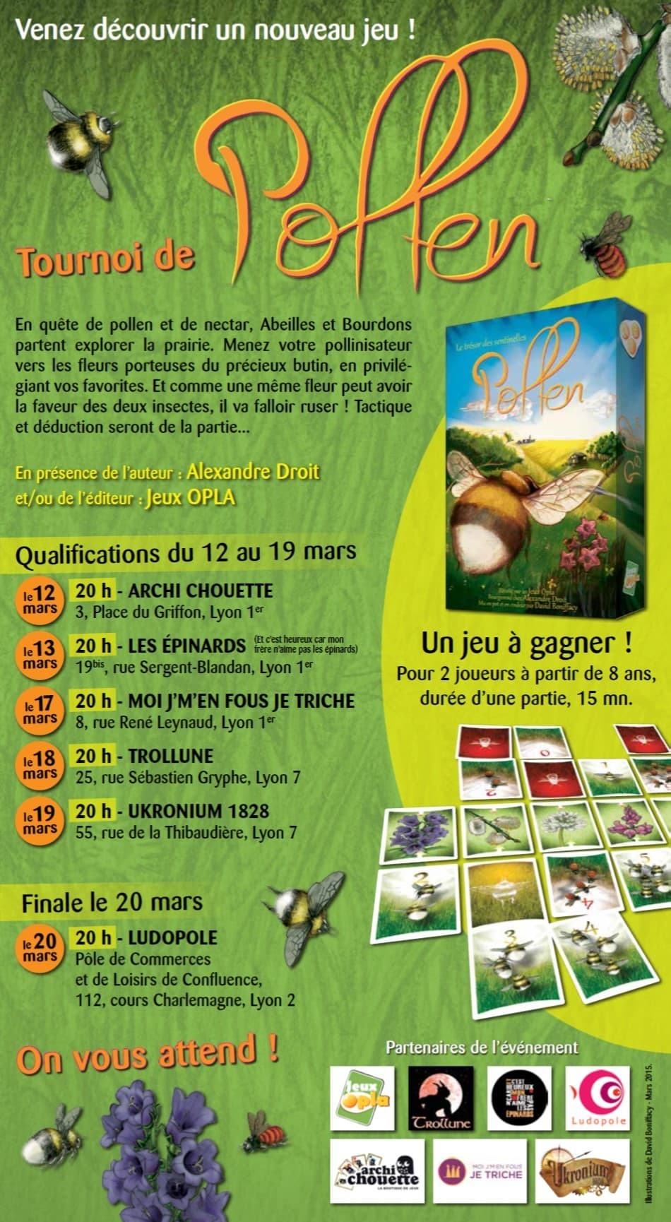 Couverture de l'article : Du Pollen à Lyon : la semaine qui buzzzzze !