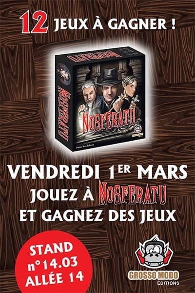 Couverture de l'article : Gagnez des Nosferatu à Cannes