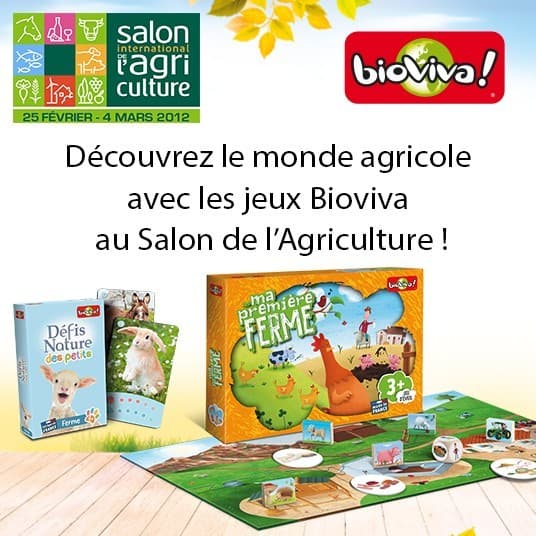 Couverture de l'article : Découvrez Bioviva lors du Salon de l'Agriculture - Espace enfants