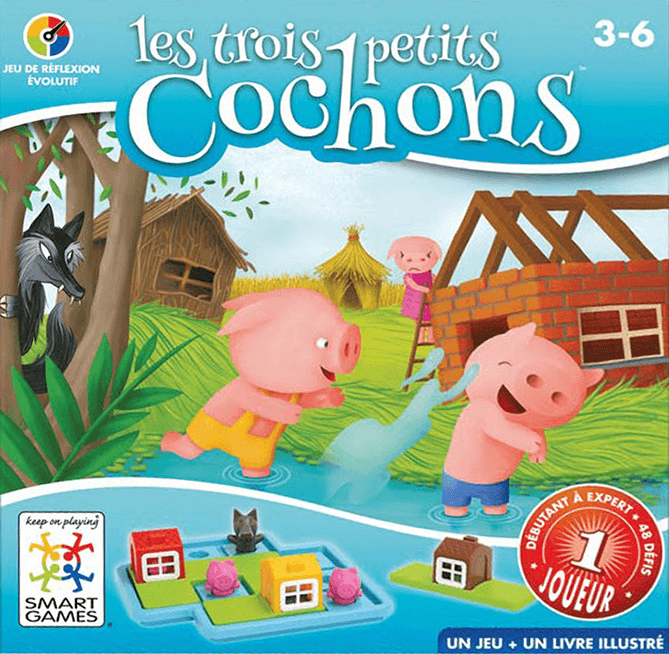 Les Trois Petits Cochons, la nouveauté Smart Games