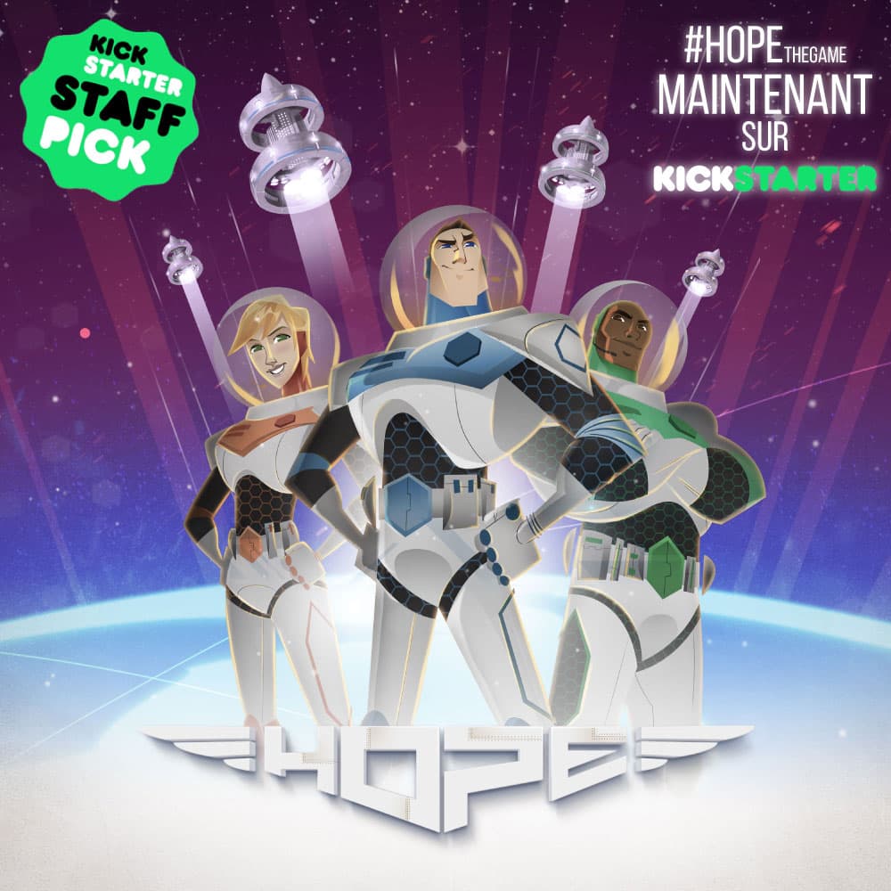 Couverture de l'article : HOPE - Maintenant sur KICKSTARTER !