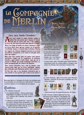 Couverture de l'article : La compagnie de Merlin, la règle est disponible !