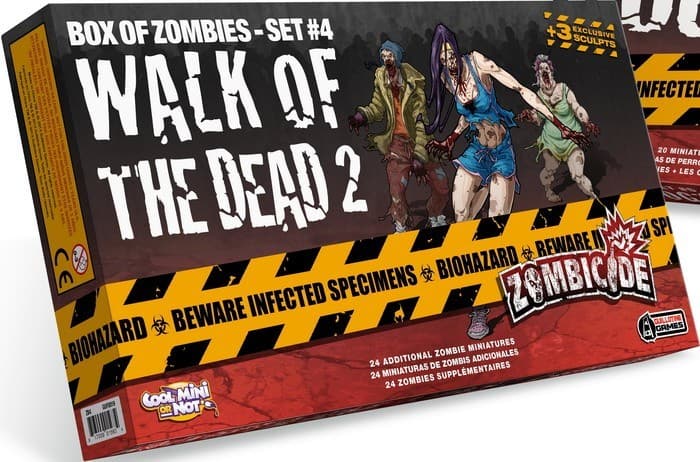 Couverture de l'article : Zombicide : Walk of the Dead II est dispo