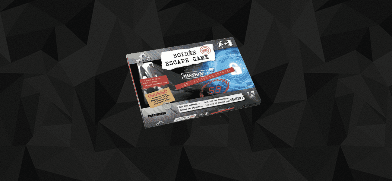 Soirée Escape Game :les 7 pièces de Cristal.