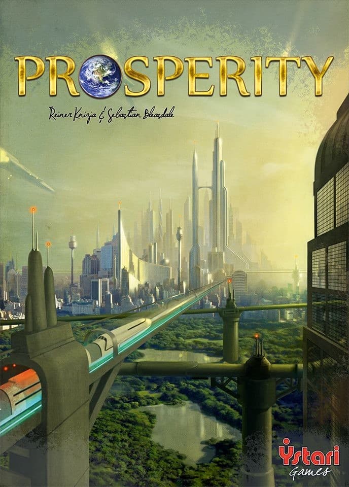 Couverture de l'article : Prosperity, un Knizia - Bleasdale chez Ystari