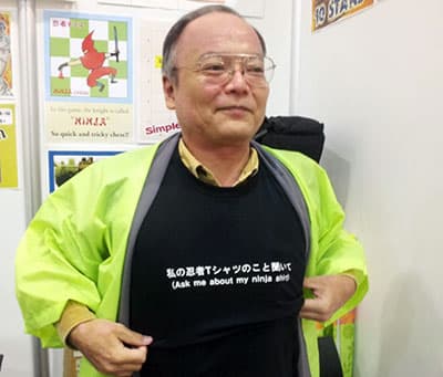 Couverture de l'article : YOSHIHISA ITSUBAKI – Interview avec un ninja chez Moonster Games
