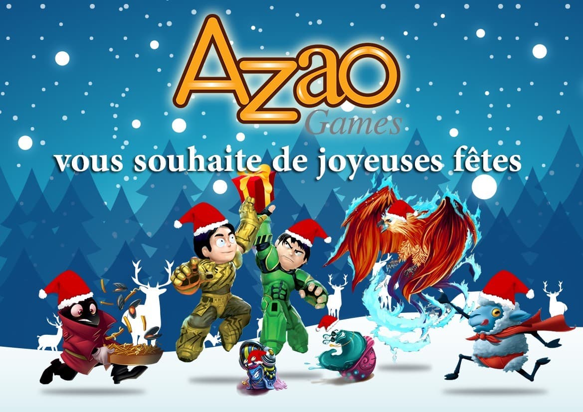 Couverture de l'article : Joyeuses Fêtes avec Azao Games