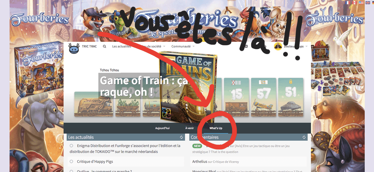 Couverture de l'article : What’s up Doc ? Tric Trac V5.123574f