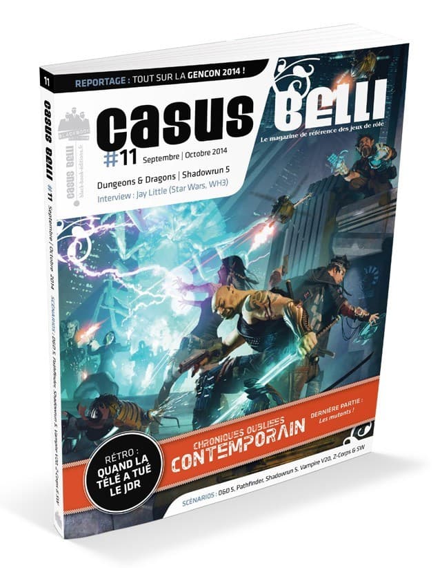 Couverture de l'article : Casus Belli #11 dans les bacs !