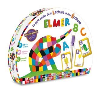 Elmer - petit atelier Lecture & Ecriture, le jeu éducatif