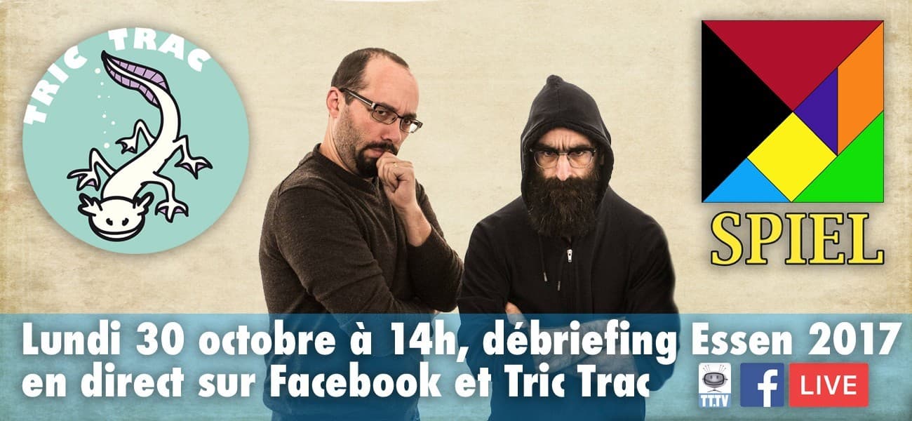 Couverture de l'article : La TT Team débrife son Essen 2017 en live