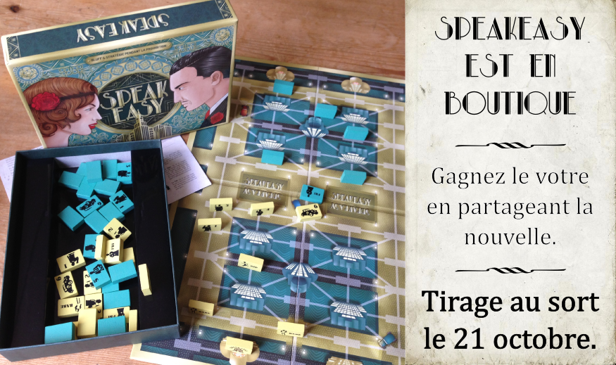 Couverture de l'article : SPEAKEASY EST EN BOUTIQUE