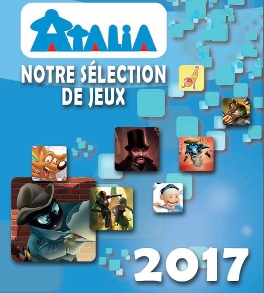 Couverture de l'article : Les sorties du premier semestre 2017 chez Atalia Jeux ...