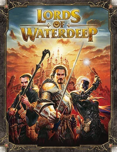 Couverture de l'article : Lords of Waterdeep : de l'Euro-ameritrash game en VO ?