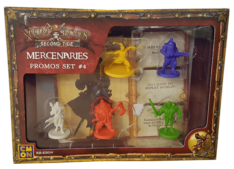 Boîte du jeu : Rum & Bones Second Tide : Mercenaries - Promos Set #4