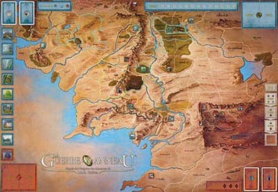 Boîte du jeu : La Guerre de l'Anneau