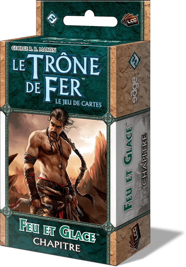 Boîte du jeu : Le Trône de Fer - JCE : Feu et Glace