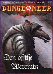 Couverture de Dungeoneer : Den of the Wererats